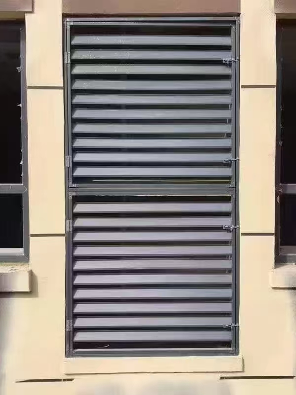 巴中市氟碳铝单板铝格栅百叶窗 - 方案